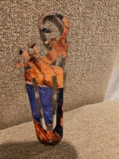 Vintage Fred Harvey Trading Co. Metal Gecko Bookmark