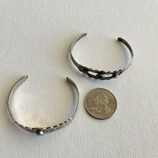 Navajo Fred Harvey Child Turquoise Bracelet XS Arrow Thunderbird Mountain Fish - Additional view 21