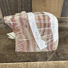 Fred Harvey Trading Co Alabaster Sculptures Native American Chief Headdress - Additional view 3