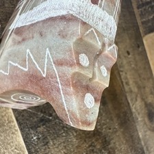 Fred Harvey Trading Co Alabaster Sculptures Native American Chief Headdress - Additional view 6