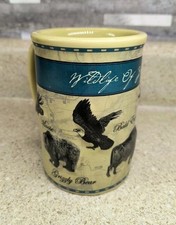 Rare Fred Harvey Trading Company “Wildlife Of Yellowstone” Mug -Coffee Cup-Large - Additional view 3