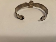 Bracelet Old Fred Harvey Era Sterling Silver Cuff Bracelet - Additional view 1