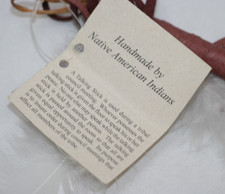 Fred Harvey Trading Company Native American Talking Stick Handmade NEW - Additional view 2