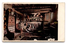 Vintage 1905 Fred Harvey Postcard Hopi House Interior Grand Canyon AZ