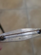 Fred Harvey era Sterling Arrow Turquoise Pin - Additional view 4