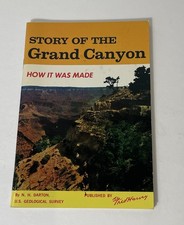 Story Of The Grand Canyon How It Was Made Booklet - Fred Harvey Publication