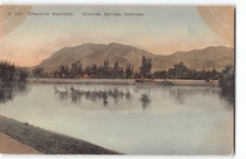 Fred Harvey H2229~Cheyenne Colorado Springs~Antique Gravure Postcard CO -N7 - Additional view 2