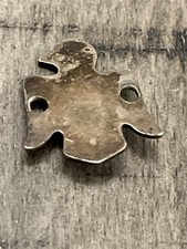 Old pawn Fred Harvey era sterling turquoise thunderbird charm 040123aAC - Additional view 1