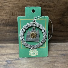 Ornament Yellowstone Animals Gold New