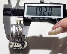 Fred Harvey Era Coin Silver Navajo Stamps Gorgeous Green Turquoise Cuff Bracelet - Additional view 19