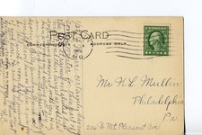 Sergeant Street, Joplin, Mo. Missouri Fred Harvey Postcard #219 - Additional view 1