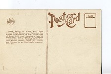 H1762 Ozark Power & Water, Forsyth Mo. Missouri Fred Harvey Postcard #52326 - Additional view 1