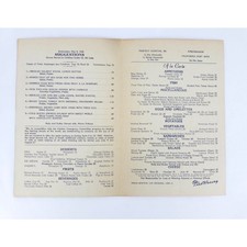 VTG Fred Harvey California Restaurant Menus 1946 The Harvey Girls Judy Garland - Additional view 2