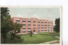 80124 Frisco General Offices, Springfield, Mo. Missouri Fred Harvey Postcard
