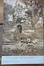 Nampeyo Hopi Indian Pottery Maker Arizona Fred Harvey Postcard