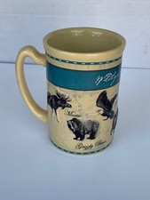 FRED HARVEY TRADING CO. --- WILD LIFE OF YELLOWSTONE --- MUG - Additional view 1