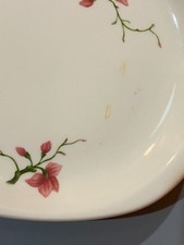 2 Syracuse China 5 1/8” Plates Fred Harvey Berkeley Cherry Blossom VTG - Additional view 2