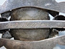 Fred Harvey Era NAVAJO Cerrillos TURQUOISE Sterling Silver 44g Cuff Bracelet - Additional view 12