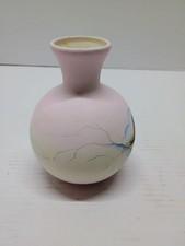 Hard to find vintage Fred Harvey Native American pottery vase pink - Additional view 3