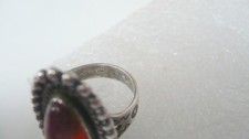 Estate Pawn Shop Vintage Fred Harvey Dragons Breath Sterling Ring Size 5 - Additional view 10