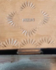 Sterling Silver Pill Box FRED HARVEY ERA NAVAJO BLUE TURQUOISE STAMPED Pill Box - Additional view 4