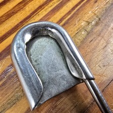 Vtg Fred Harvey Era Navajo Jeweled Large Safety Pin Brooch / Key Chain Sterling - Additional view 14