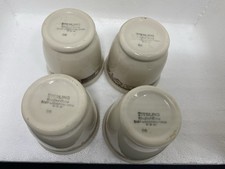 VTG Fred Harvey Railroad China Restaurant Ware Sterling China 4 Egg Cups Webster - Additional view 6