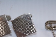 STERLING SILVER Turquoise Stamped Fred Harvey Era DOG Tie Clip Lot #97 - Additional view 3