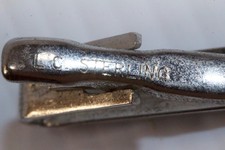 STERLING SILVER Turquoise Stamped Fred Harvey Era DOG Tie Clip Lot #97 - Additional view 8