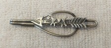 Vintage Fred Harvey Era Navajo Horse And Arrow Tie Bar Clip