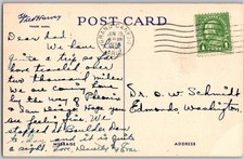 Vintage Postcard Time Saver Card I Am Too Darn Busy To Write Much Fred Harvey - Additional view 2