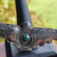 Vintage Fred Harvey Era Sterling Thunderbird 3.5