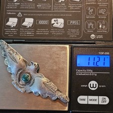 Vintage Fred Harvey Era Sterling Thunderbird 3.5