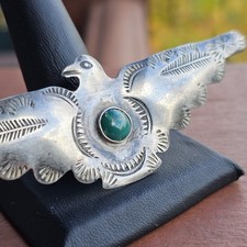 Vintage Fred Harvey Era Sterling Thunderbird 3.5