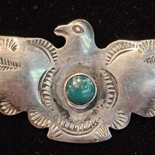 Vintage Fred Harvey Era Sterling Thunderbird 3.5