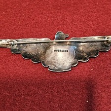 Vintage Fred Harvey Era Sterling Thunderbird 3.5