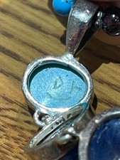 💥NATIVE AMERICAN Fred Harvey 1959 Navajo 925 Silver STUNNING Turquoise Necklace - Additional view 3