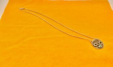 💥 Native Navajo Fred Harvey Sterling Silver Turquoise Pendant By Joleen Yazzie - Additional view 10