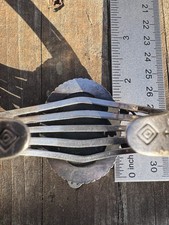 NATIVE AMERICAN NAVAJO TURQUOISE & STERLING HEAVY FRED HARVEY ERA CUFF - Additional view 5