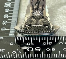 Vintage FRED HARVEY Navajo BIG Turquoise THUNDERBIRD Sterling Bracelet 6.75