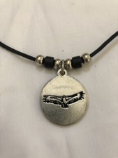 Fred Harvey California Condor Grand Canyon Courage Necklace Bird Silver Black - Additional view 7