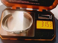 Vtg Maisel's Fred Harvey Era Navajo Sterl Silver Turquoise Thunderbird Cuff 6⅜ - Additional view 13