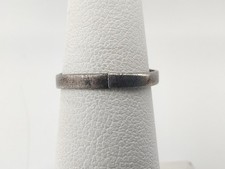 Vtg Fred Harvey Era Bell Trading Sterl Silver Turquoise Cross Arrow Ring Sz 4½ - Additional view 7