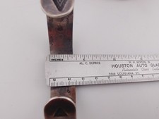 Exceptional Old Fred Harvey Era Silver Turquoise Bracelet Snake Whirling Log 6⅞ - Additional view 13