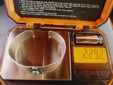 Vtg Fred Harvey Era Navajo Sterl Silver Turquoise Thunderbird Bracelet Sz 6¼ - Additional view 15