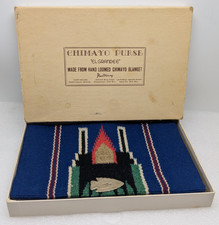 Fred Harvey 100% Wool Shimayo Purse El Grandee W/box! Clutch Native American