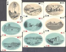 Fred Harvey GREAT SOUTHWEST SOUVENIR PLAYING CARDS Native American Photos 1911 - Additional view 2