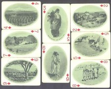 Fred Harvey GREAT SOUTHWEST SOUVENIR PLAYING CARDS Native American Photos 1911 - Additional view 4