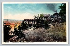 Fred Harvey H-1344 Hermit Rest Grand Canyon Arizona Vintage Unposted Postcard