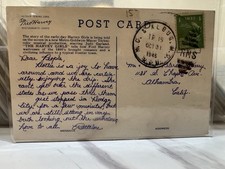 1946 The Harvey Girls MGM Movie Postcard Santa Fe Train Fred Harvey Co. 6 - Additional view 1